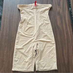Spanx Sculpting High-Waisted Mid-Thigh Short Nude‎ Size XL
